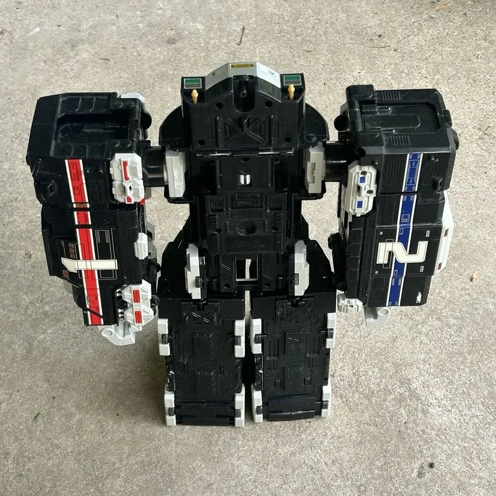 Power Rangers Lightspeed Rescue DX Grand Liner Super Train Go Go Five Megazord